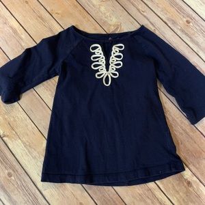 Lily Pulitzer navy tunic
